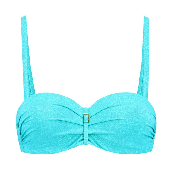 Sea Sparkle Bandeau Bikinitop