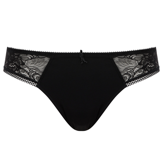 Conturelle Secret Garden Lage Slip Black 