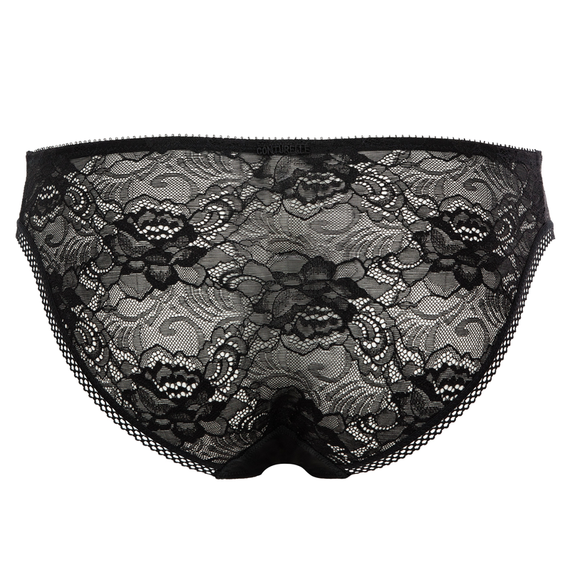 Conturelle Secret Garden Lage Slip Black 