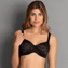 Rosa Faia Selena Beugel BH Black