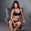 Rosa Faia Selma Bügel BH Black