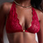 Aubade Sense Of Illusion Bralette Red Berry