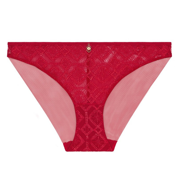 Aubade Sense Of Illusion Brazilian Slip Red Berry
