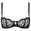 Aubade Sense Of Illusion Half Cup BH Black