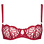 Aubade Sense Of Illusion Half Cup BH Red Berry