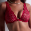 Aubade Sense Of Illusion Plunge BH Red Berry