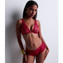 Aubade Sense Of Illusion Plunge BH Red Berry