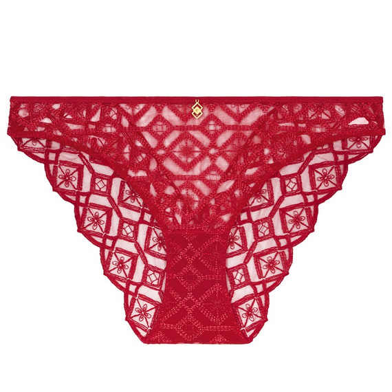 Aubade Sense Of Illusion Slip Red Berry
