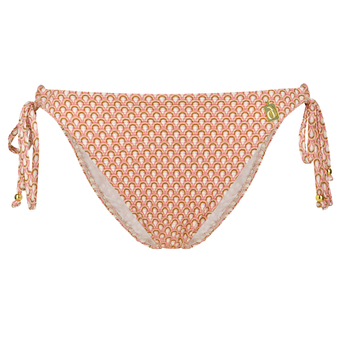 Seventies Bikini Hose mit Seitlichen Bändern