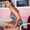 PrimaDonna Swim Road Trip Vouwbroekje Blue Print