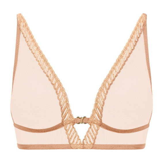 Aubade Sheer Emotion Bralette Sand