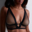 Aubade Sheer Emotion Bralette Black