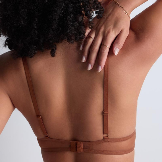 Aubade Sheer Emotion Bralette Honey