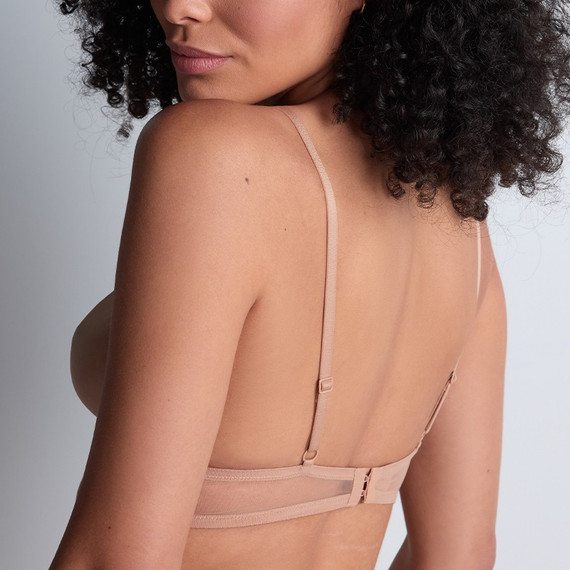 Aubade Sheer Emotion Bralette Sand