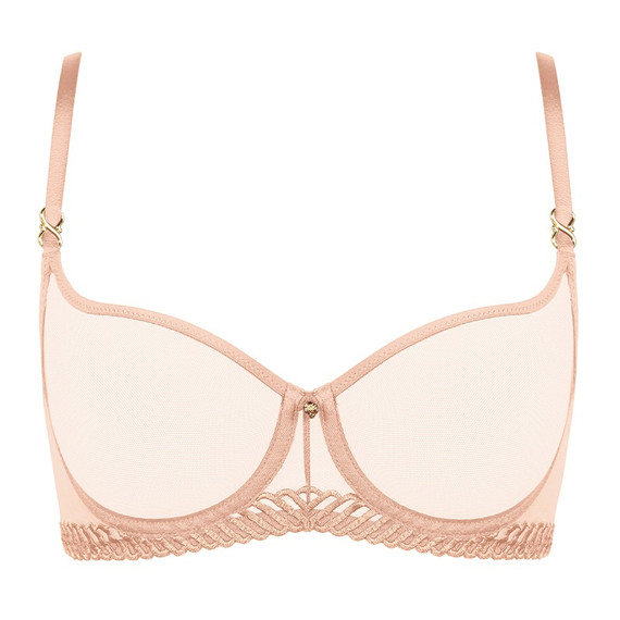 Aubade Sheer Emotion Half Cup BH Sand