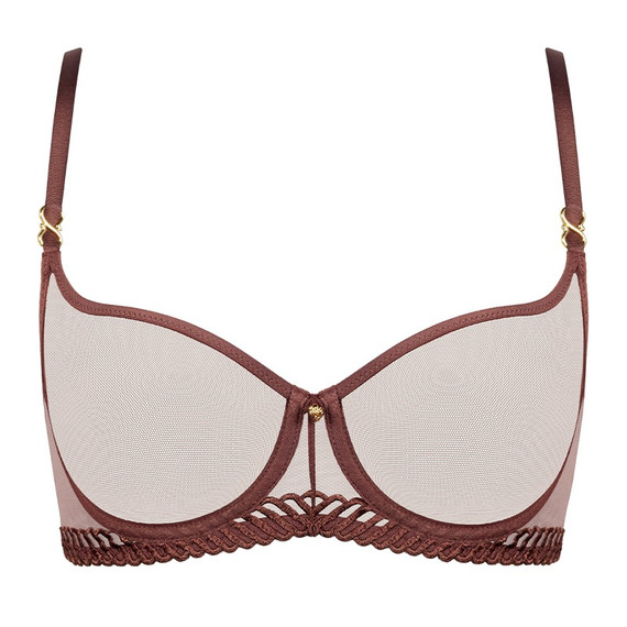 Aubade Sheer Emotion Half Cup BH Sepia