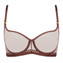 Aubade Sheer Emotion Half Cup BH Sepia