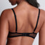 Aubade Sheer Emotion Half Cup BH Black