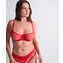 Aubade Sheer Emotion Half Cup BH Diva Red