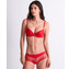 Aubade Sheer Emotion Hotpants Diva Red