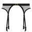 Aubade Sheer Emotion Jarretels Black