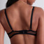 Aubade Sheer Emotion Plunge BH Black