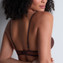 Aubade Sheer Emotion Plunge BH Sepia