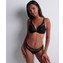 Aubade Sheer Emotion Plunge BH Black
