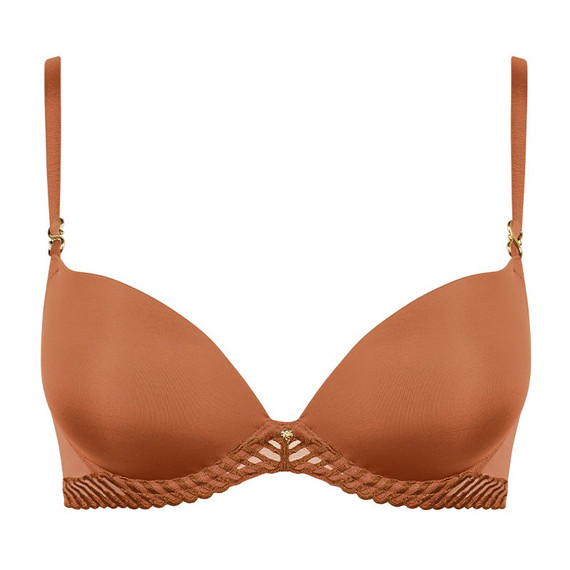 Aubade Sheer Emotion Push-up BH Honey