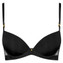 Aubade Sheer Emotion Push-up BH Black