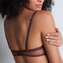 Aubade Sheer Emotion Strapless BH Sepia