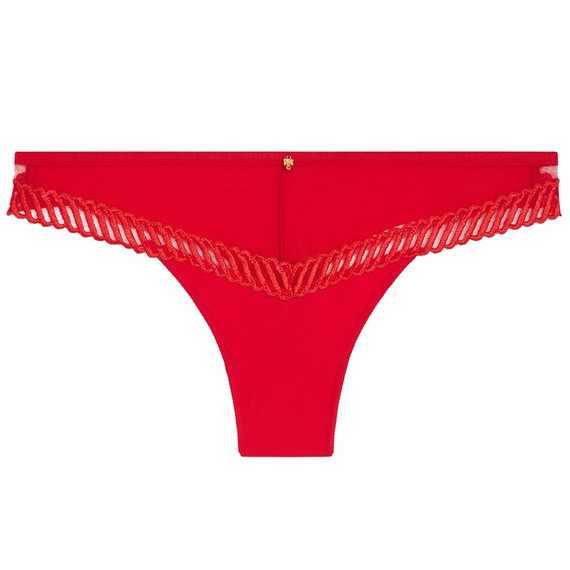 Aubade Sheer Emotion String Diva Red