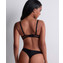 Aubade Sheer Emotion Plunge BH Black