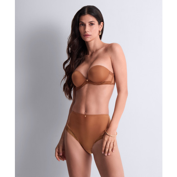 Aubade Sheer Emotion Tailleslip Honey