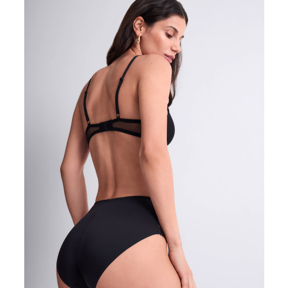 Aubade Sheer Emotion Tailleslip Black