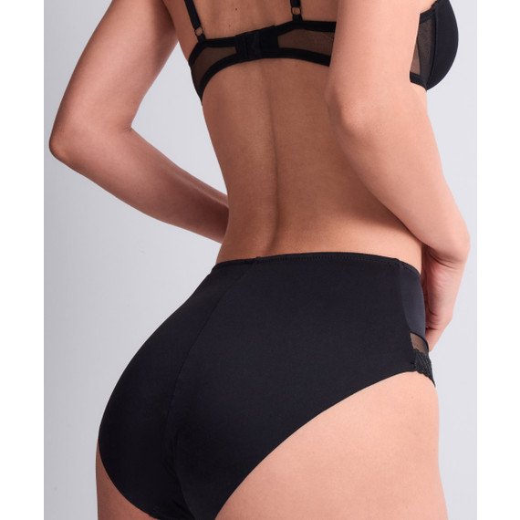 Aubade Sheer Emotion Tailleslip Black