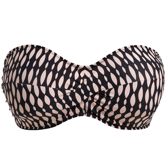 Fantasie Swim Shell Bay Bandeau Bikinitop Desert Blush