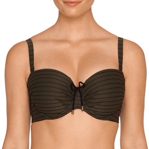 PrimaDonna Swim Sherry Strapless Bikinitop Kaki