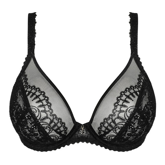 Primadonna Shimla Plunge BH Zwart