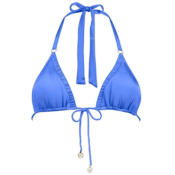 Watercult Shimmering Solids Triangle Bikinitop Spring Water