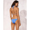 Watercult Shimmering Solids Niedrige Bikini Hose mit Seitlichen Bändern Spring Water