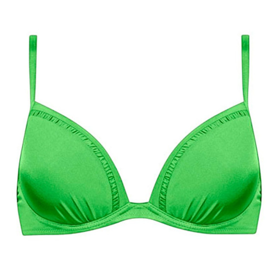 Watercult Shimmering Solids Voorgevormde Bikinitop Green Flash