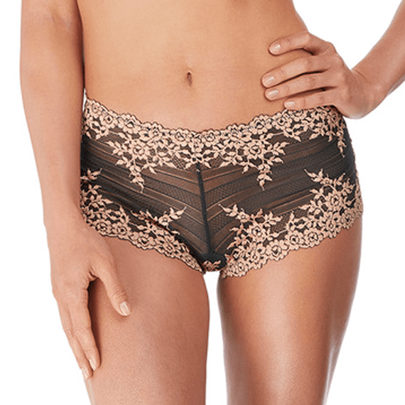 Wacoal Embrace Lace Short Ebony