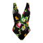 Maryan Mehlhorn Siciliana Badeanzug mit Riemen Black Brights