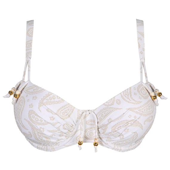 PrimaDonna Swim Sidari Voorgevormde Balconette Bikinitop White Yacht