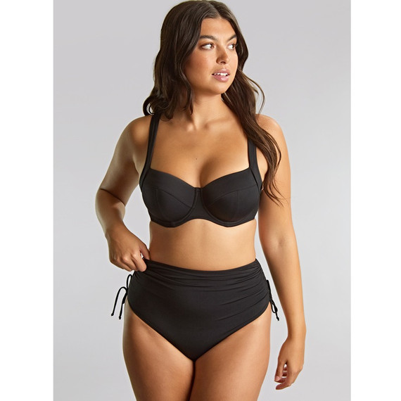 Panache Swim Signature Hoog Bikinibroekje Signature Black