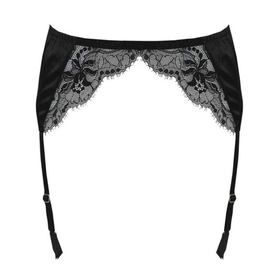 Fleur Of England Signature Jarretels Black