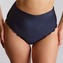 Panache Swim Signature Scallop Hoog Bikinibroekje Ink Blue