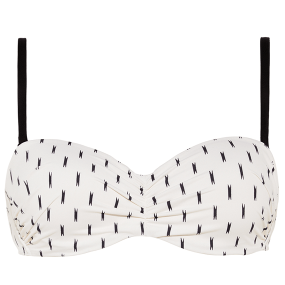 Cyell Silence Bandeau Bikinitop Ivoor