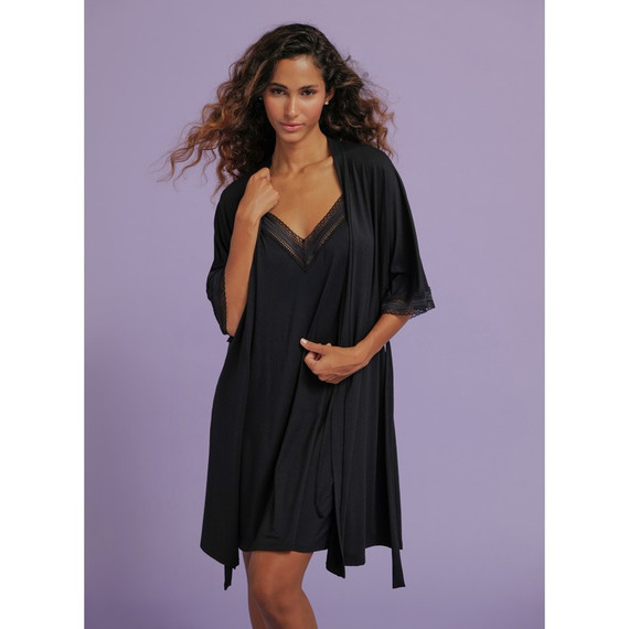 Antigel Simply Graphic Badjas Noir